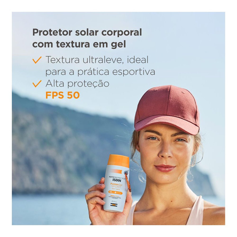 Encontraproduto.com.br - Protetor Solar Isdin Fusion Gel Sport FPS50