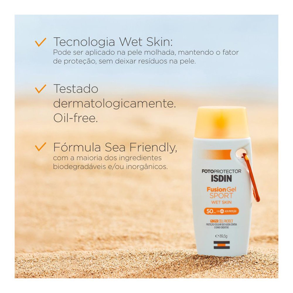 Encontraproduto.com.br - Protetor Solar Isdin Fusion Gel Sport FPS50