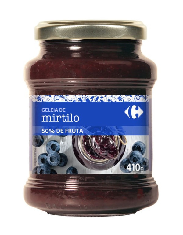 Encontraproduto.com.br - Geleia Sabor Mirtilo Carrefour 410 g
