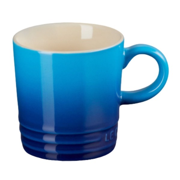 Encontraproduto.com.br - CANECA ESPRESSO LE CREUSET 100ML ESMALTADA EM CERÂMICA AZURE BLUE 70305102200099