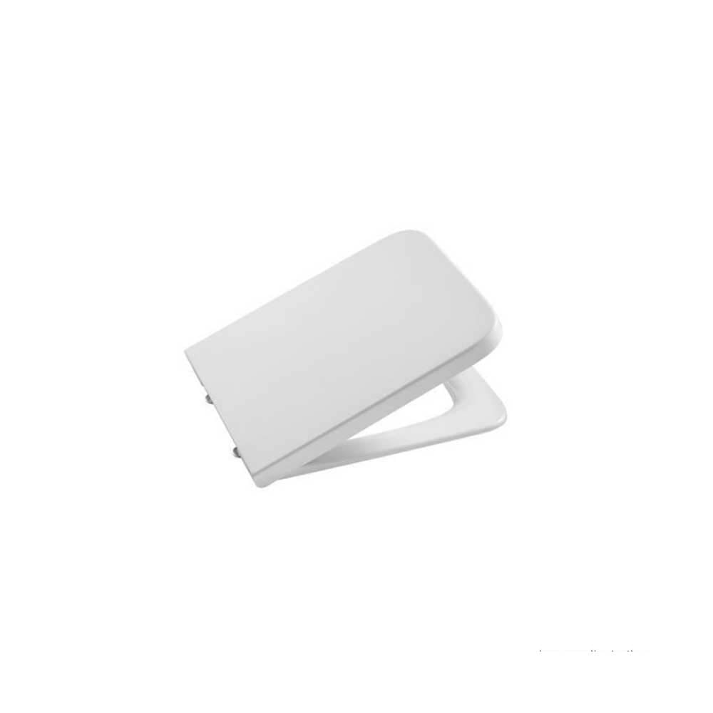 Assento sanitário Inspira Square resina termofixa amortecida branco Roca