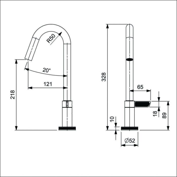 Encontraproduto.com.br - Torneira para Lavatório de Mesa com Bica Baixa Logic Ref. A5A372GNGC Grafite Matte Roca