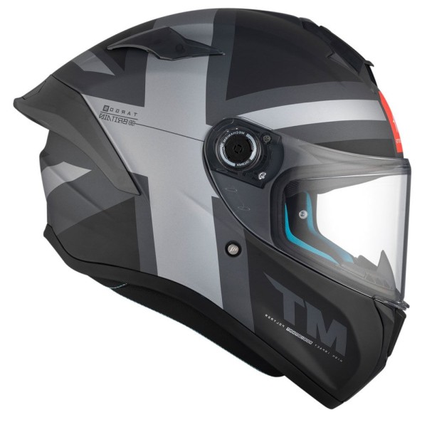 Encontraproduto.com.br - Capacete MT Helmets Targo S Britain C2 Matte 60 (MP)