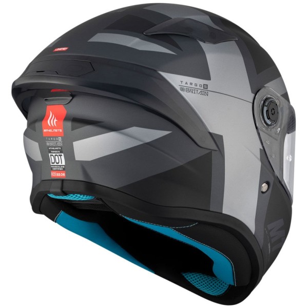 Encontraproduto.com.br - Capacete MT Helmets Targo S Britain C2 Matte 60 (MP)