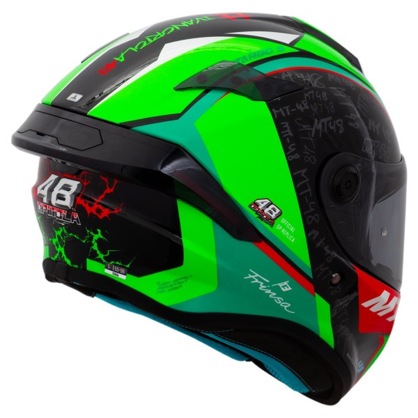 Encontraproduto.com.br - Capacete MT Helmets Targo S Ivan Ortola 2024 B6 Green Gloss 60 (MP)