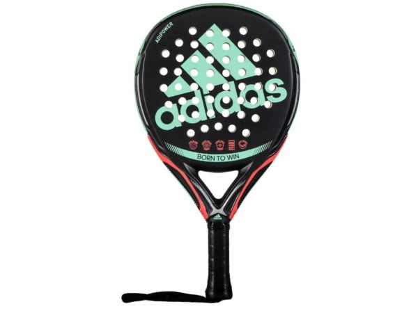 RAQUETE ADIDAS ADIPOWER WOMAN LITE 3.1 RK2CB7U51 PRETO VERDE