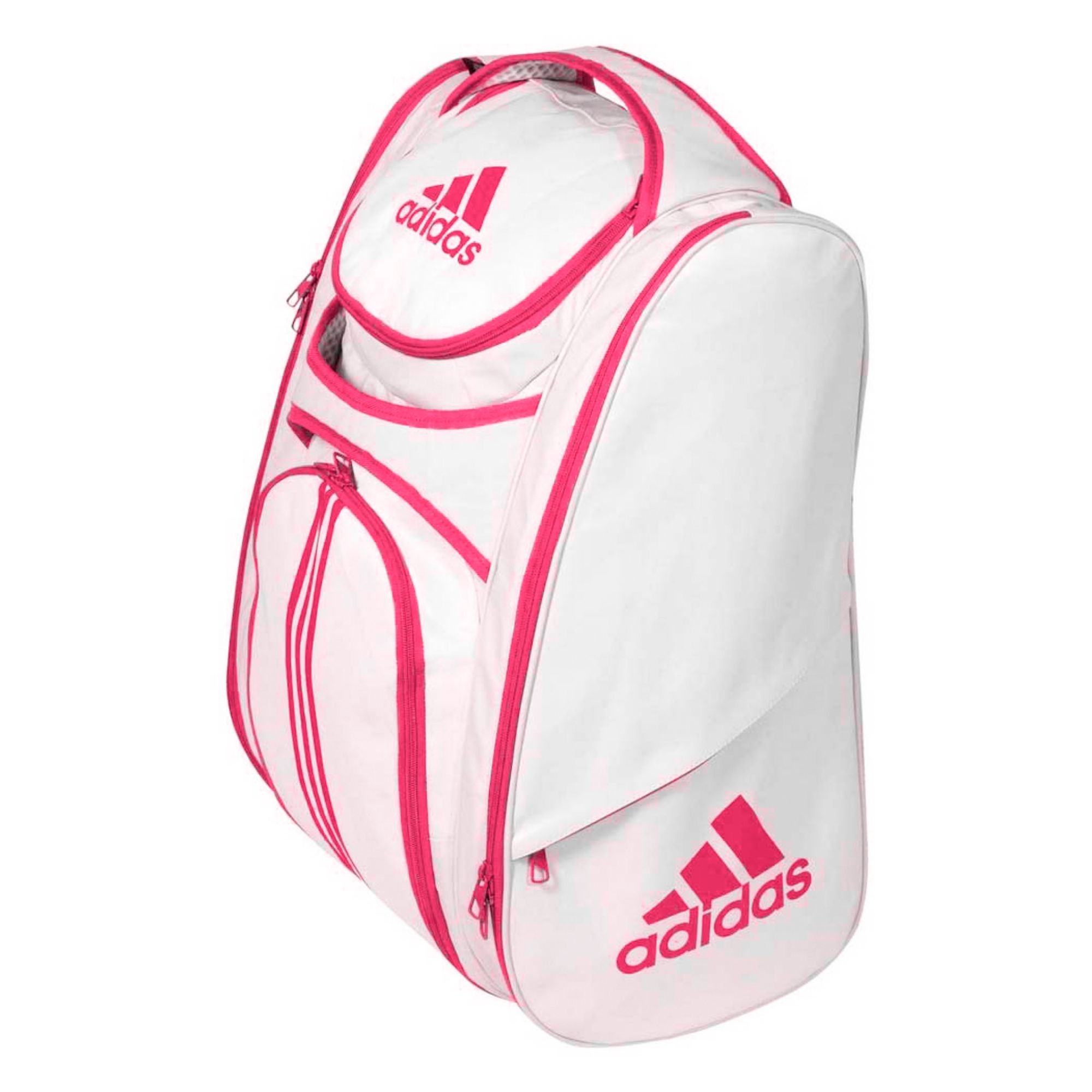 Raqueteira Adidas Multigame Unissex - Branca/Rosa