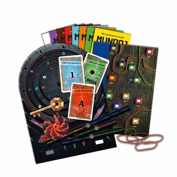 Encontraproduto.com.br - Exit O portal Entre mundos - Jogo de enigmas - Devir