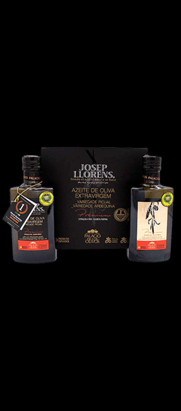 Encontraproduto.com.br - Kit Azeite de Oliva Extravirgem Picual e Arbiquina Josep Llorens