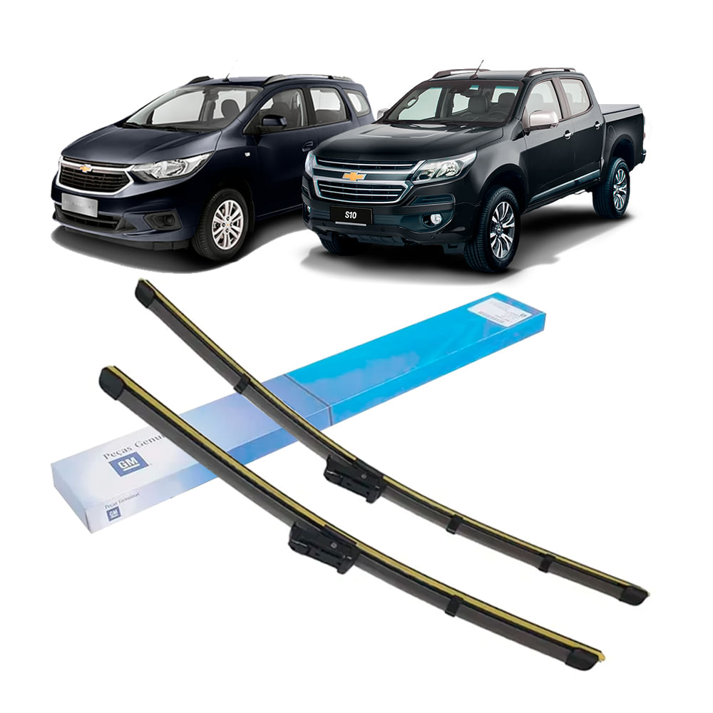 Palhetas Limpadoras de Para-brisa S10 18/22 GM 84437183