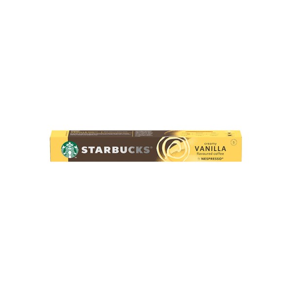 Encontraproduto.com.br - Cápsula Starbucks Nespresso Cream Vanilla Caixa com 10 Unidades
