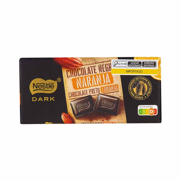 Encontraproduto.com.br - Chocolate Amargo com Laranja Nestlé 120g