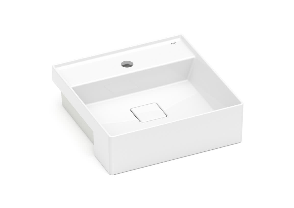Encontraproduto.com.br - Cuba de Semiencaixe Com mesa T10 Branca - Roca