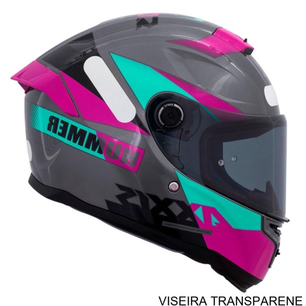 Encontraproduto.com.br - Capacete Axxis Hummer B Quo C9 Pink Gloss 58 (MP)