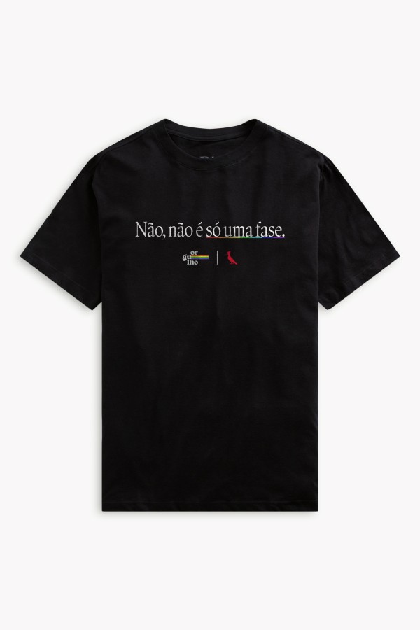 Camiseta Lgbtqiap+ Nao E Fase