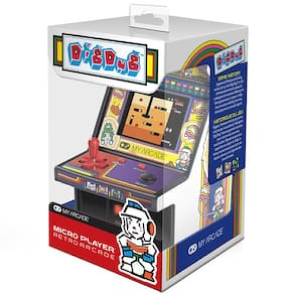 Encontraproduto.com.br - Cabine Portátil Retrô Bandai Namco Dig Dug Micro DGUNL 3221