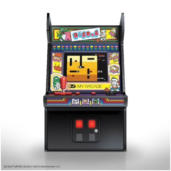 Encontraproduto.com.br - Cabine Portátil Retrô Bandai Namco Dig Dug Micro DGUNL 3221
