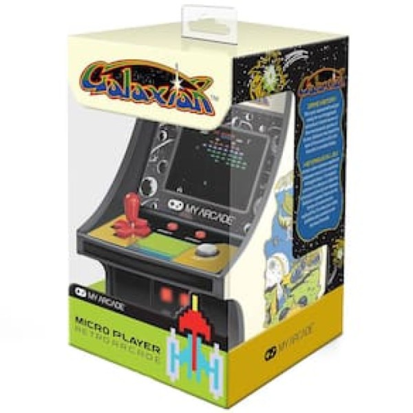 Encontraproduto.com.br - Cabine Portátil Retrô Bandai Namco Galaxian Micro DGUNL 3223
