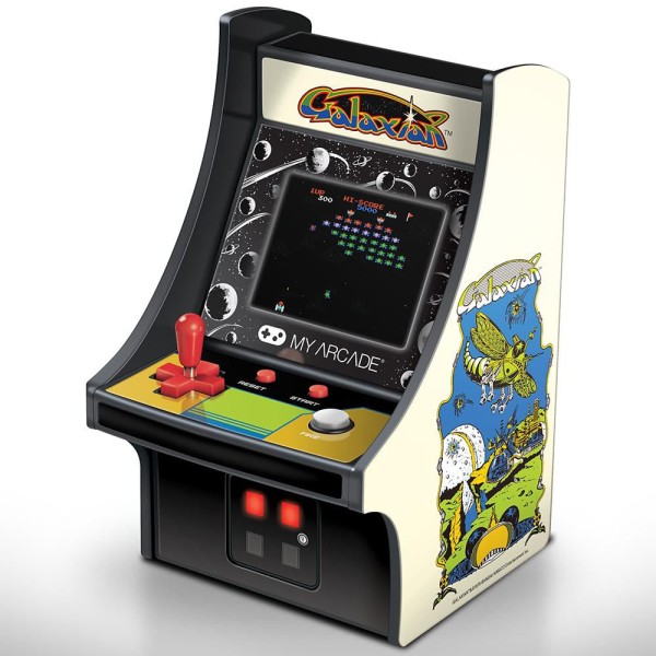 Encontraproduto.com.br - Cabine Portátil Retrô Bandai Namco Galaxian Micro DGUNL 3223