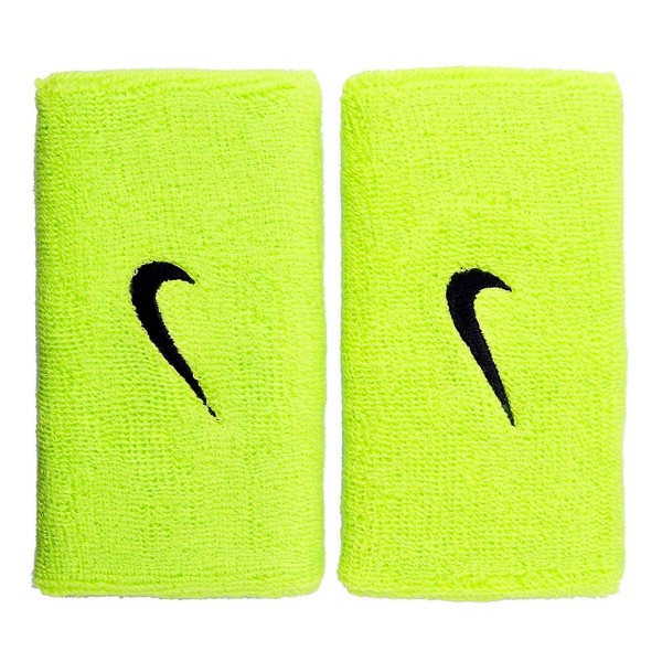 Encontraproduto.com.br - Munhequeira Longa Swoosh com c/ 2 Unidades Verde - Nike