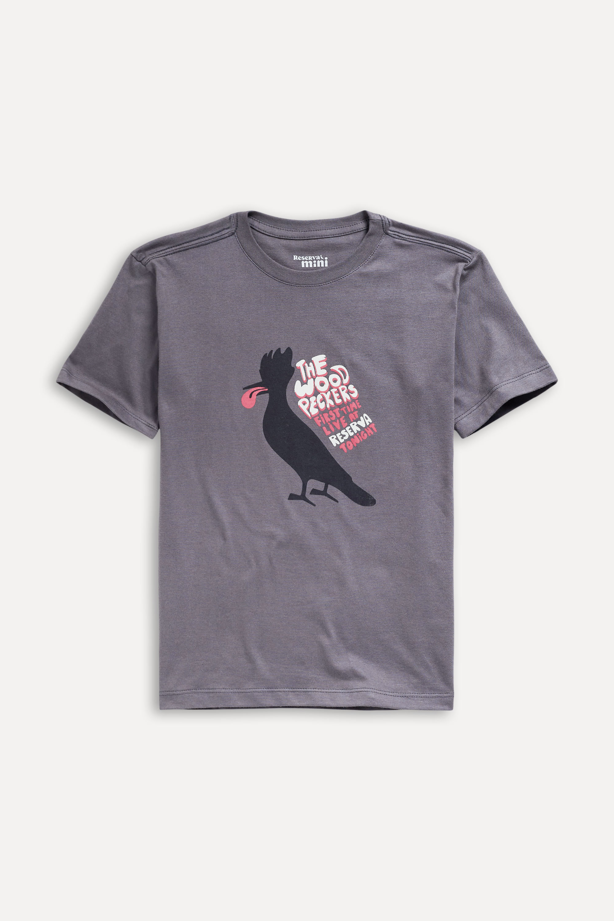 Camiseta Mini Estampa The Woodpeckers