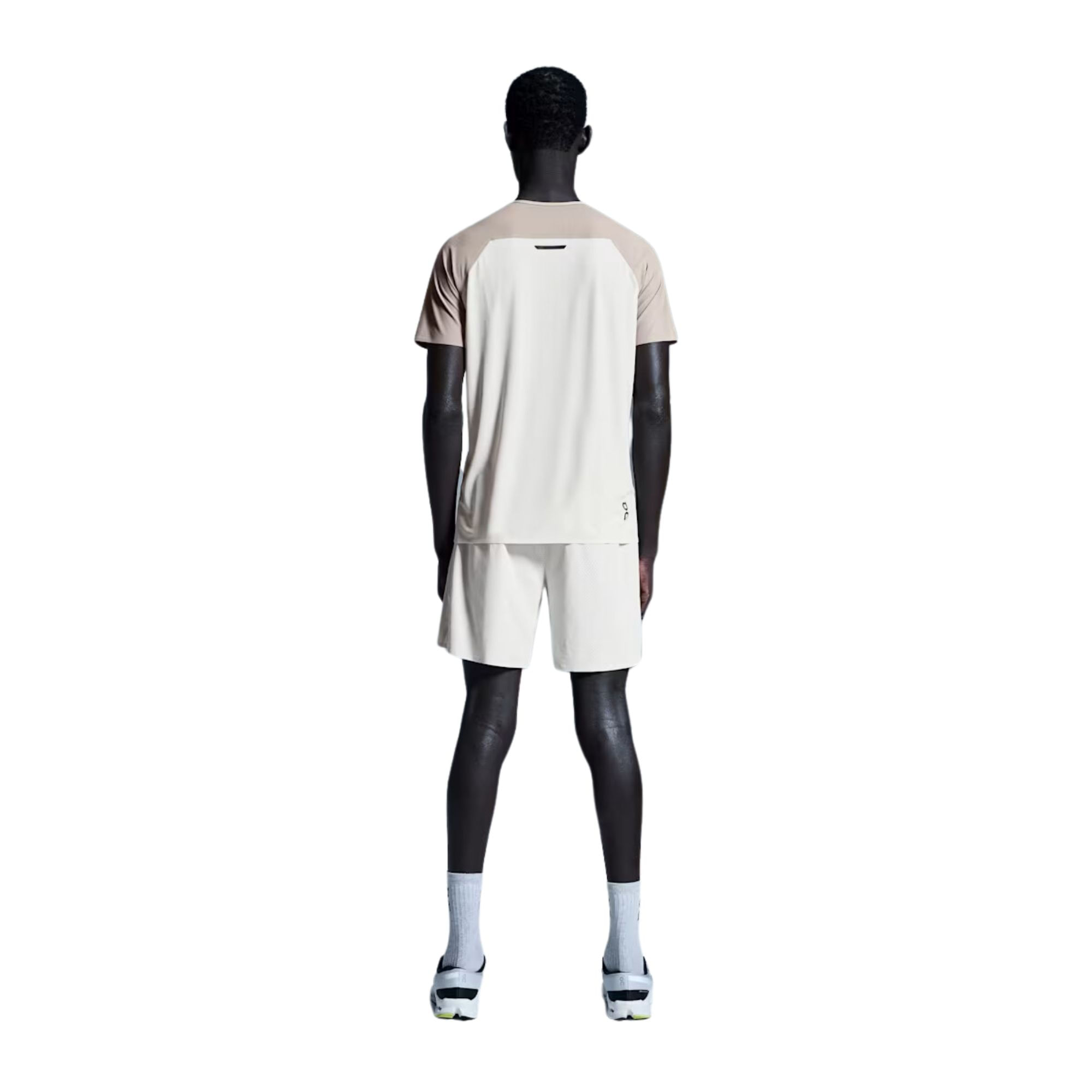 Encontraproduto.com.br - Camiseta On Running Performance-T Masculina - Marrom/Bege