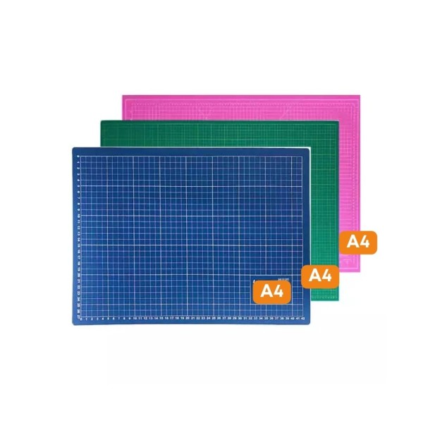Encontraproduto.com.br - BASE DE CORTE DUPLA FACE A4 30X22CM EM PVC UNIDADE
