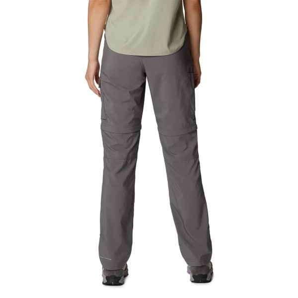 Encontraproduto.com.br - Calça Columbia Silver Ridge Utility Convertible Feminina - Cinza