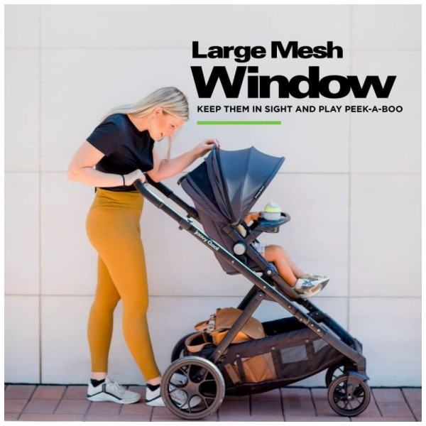 Encontraproduto.com.br - Carrinho de Bebê Modular Personalizável, Joovy Qool, Preto Jato