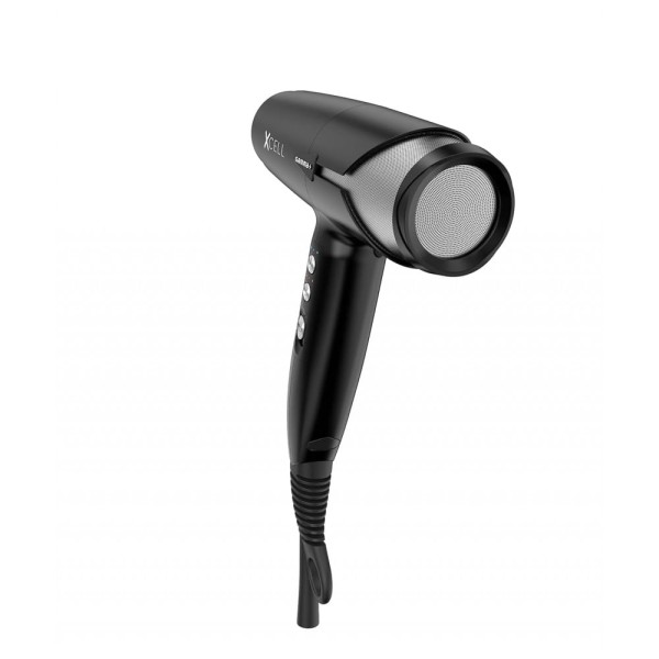Encontraproduto.com.br - Secador de Cabelo Profissional com 12 Temperaturas, 110v, GAMMA, Preto