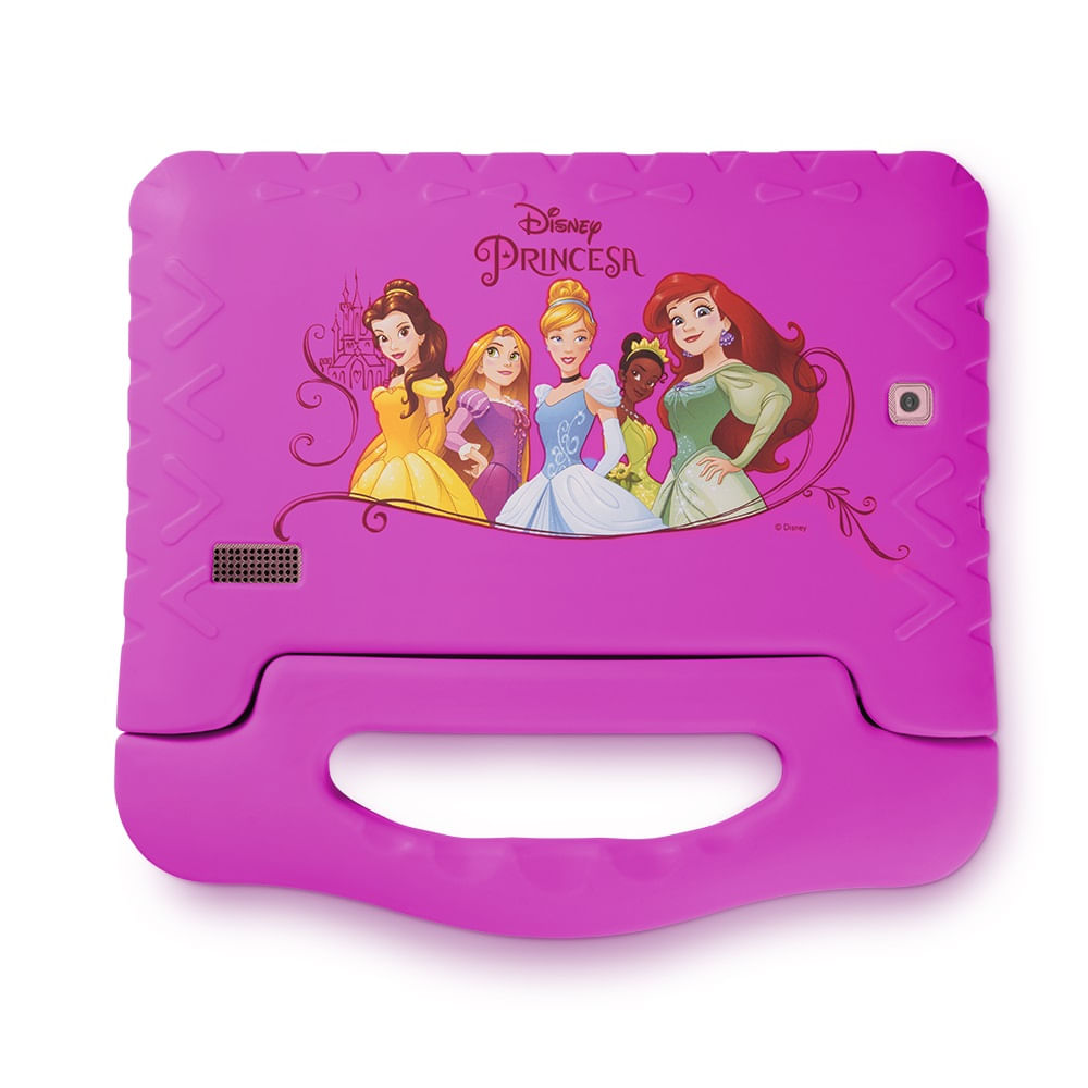 Encontraproduto.com.br - Tablet Multilaser Disney Princesas Plus 16GB Tela 7 Pol. Quad Core Dual Câmera Rosa - NB308OUT [Reembalado]
