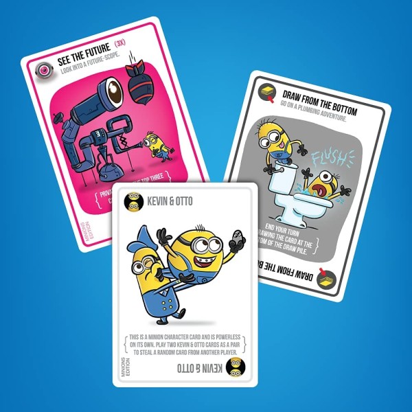 Encontraproduto.com.br - Jogo de Carta Exploding Minions Galapagos