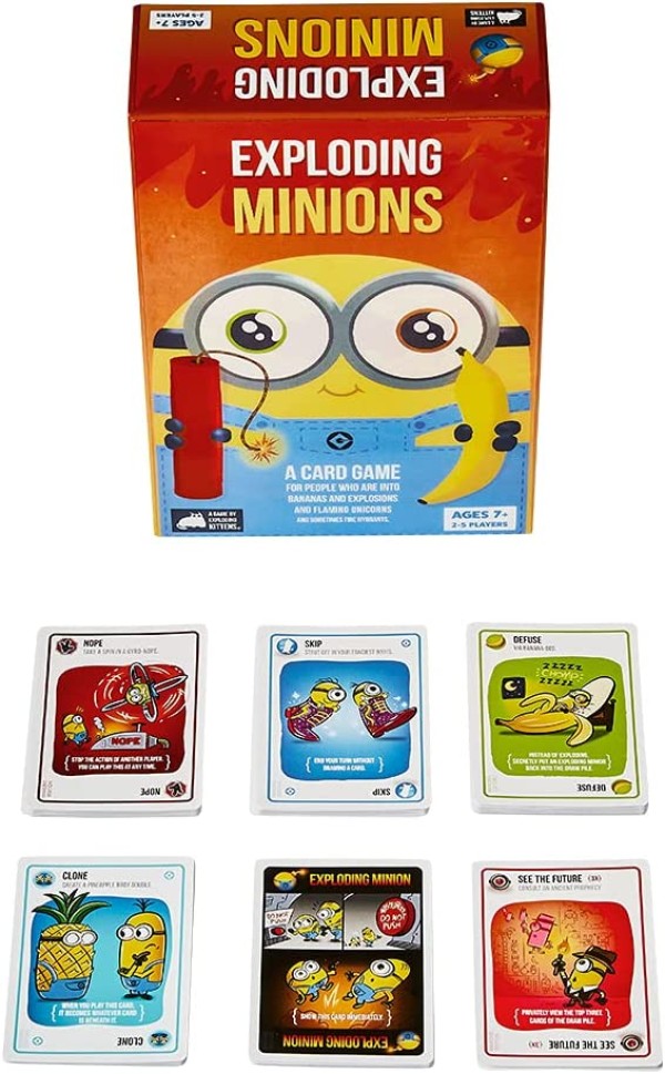 Encontraproduto.com.br - Jogo de Carta Exploding Minions Galapagos