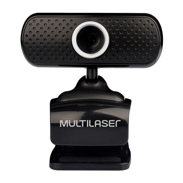Webcam Standard 480p 30Fps Sensor Cmos Microfone Conexão USB Preto - WC051X [Reembalado]
