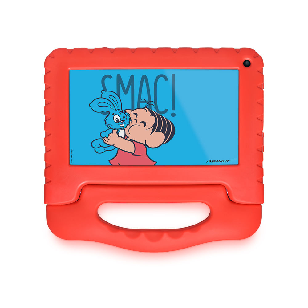 Encontraproduto.com.br - Tablet Turma da Mônica com Controle Parental 32GB Tela 7 pol. 1GB RAM Wi-Fi Android 11 (Go edition) Preto Multi - NB369OUT [Reembalado]