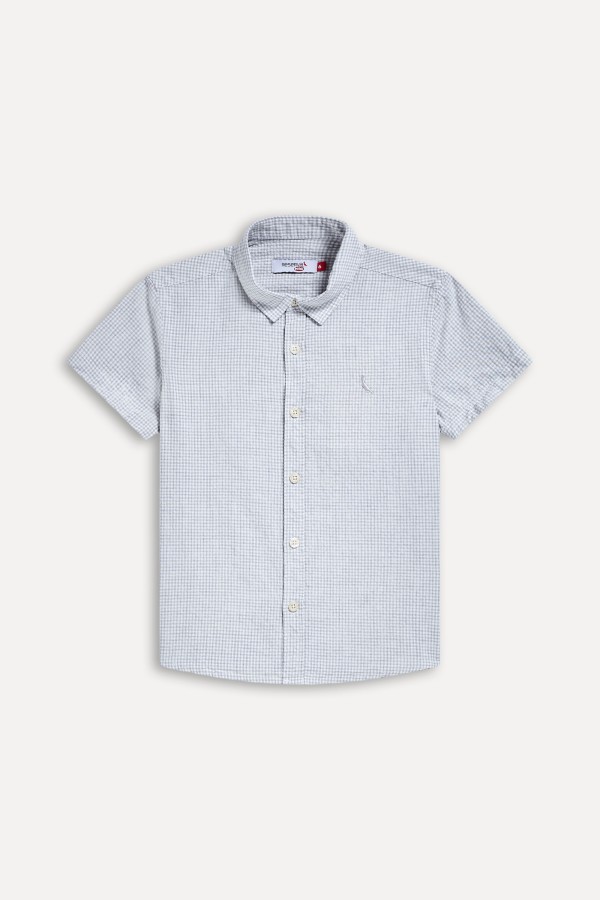 Encontraproduto.com.br - Camisa Mini Mc Xadrez Terra