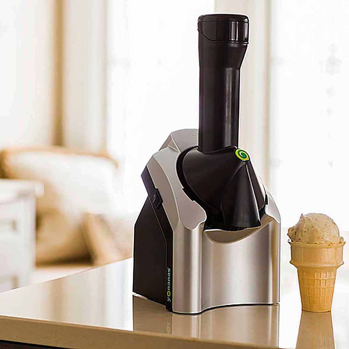 Encontraproduto.com.br - Maquina De Sorvete Yonanas Cinza 127V