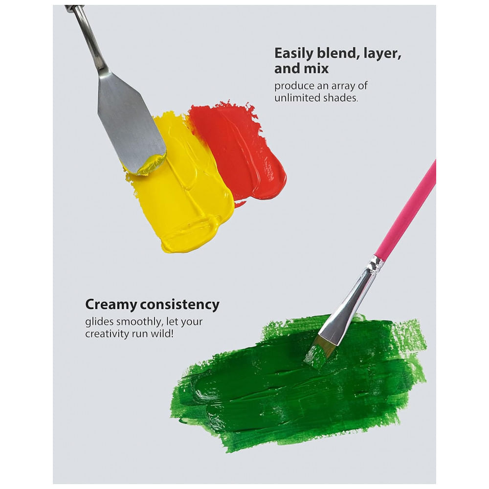 Encontraproduto.com.br - Lápis de Cor Profissional 73pc Aquarela, Acrylica, COLOUR BLOCK