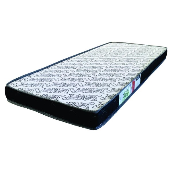 Encontraproduto.com.br - Colchão Solteiro (188x78) Plus D20 Branco/Preto Elegance