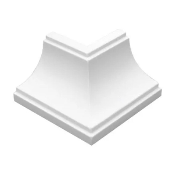 Encontraproduto.com.br - Acabamento Para Canto Externo PVC Branco Maxplast