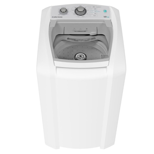 Lavadora de Roupas Colormaq Automática 12kg LCA12 Com Reúso de Água Branca
