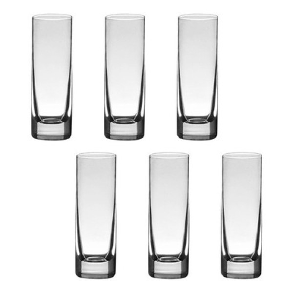 Copo De Cristal Bohemia Para Vodka 50 ml Barline 6 Peças