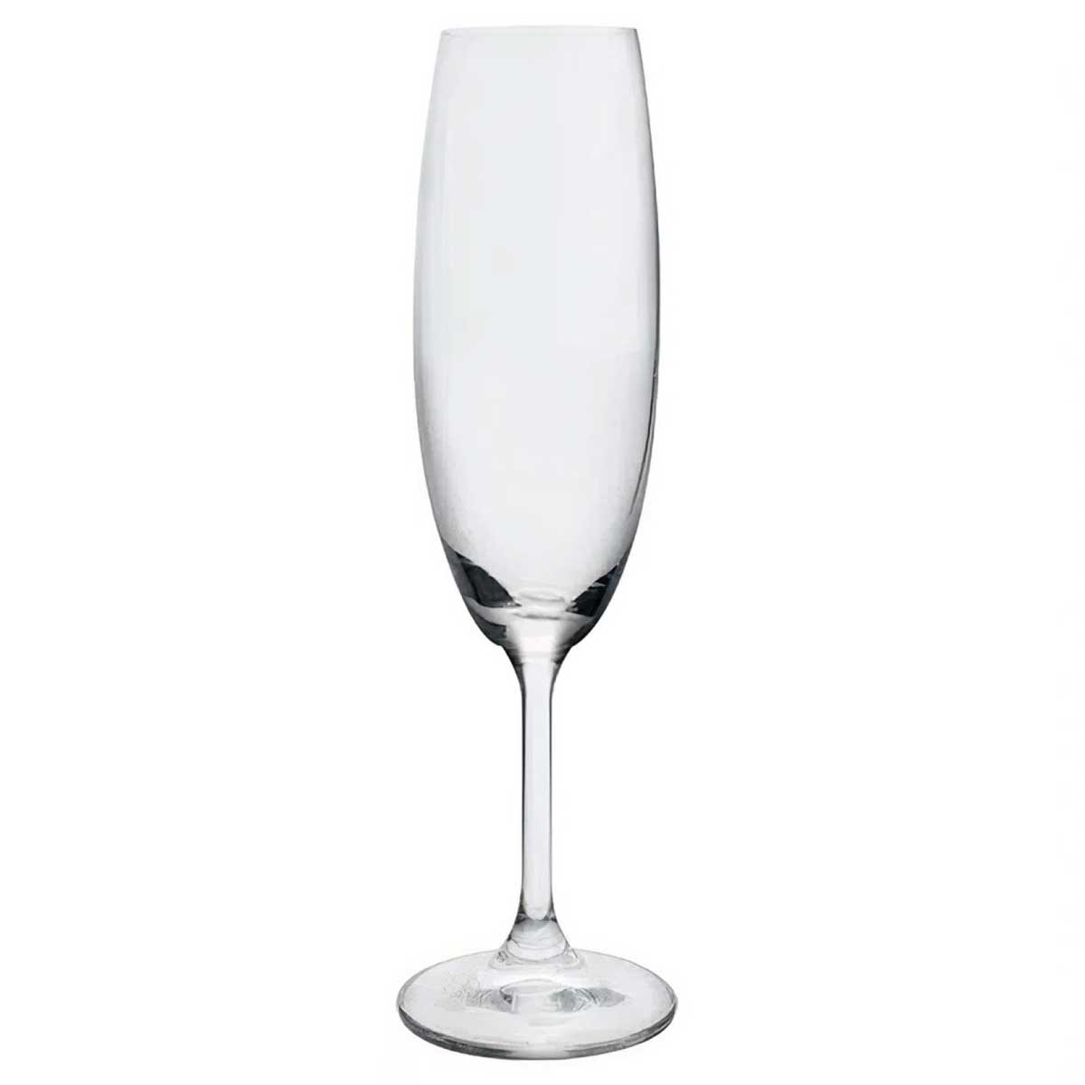 Encontraproduto.com.br - Kit 6 Taças De Champanhe Cristal Fino Bohemia 220ml