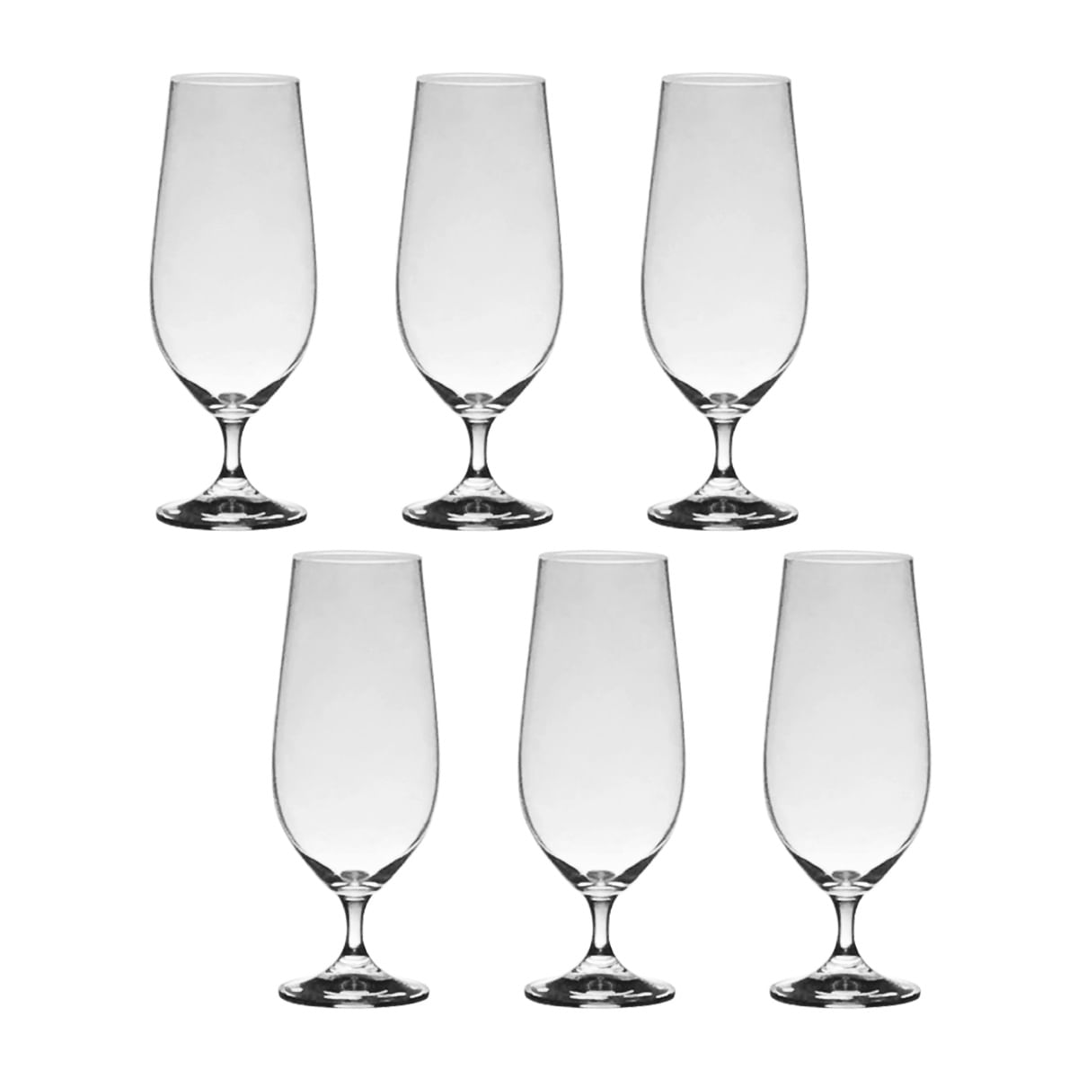 Encontraproduto.com.br - Taça De Cristal Bohemia Para Cerveja 380 ml Anna 6 Peças