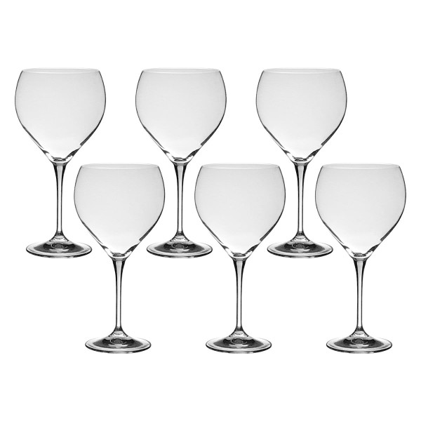 Encontraproduto.com.br - Taça de Cristal Bohemia Para Vinho ou Gin 560 ml Lenny 6 Peças