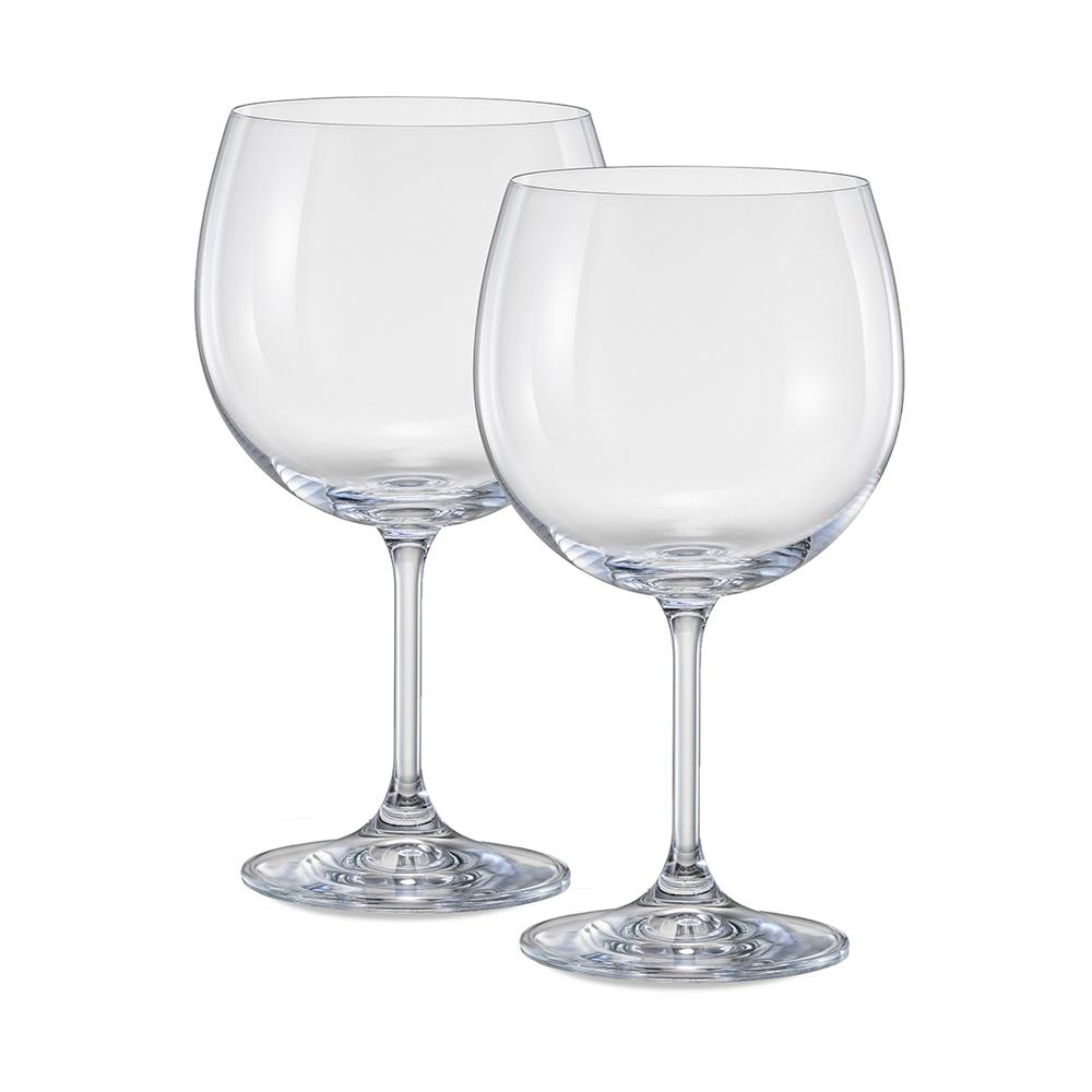 Encontraproduto.com.br - Conjunto de Taças para Gin Bohemia Anna 600 ml em Cristal - 2 Peças