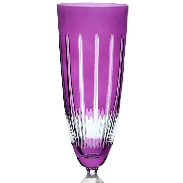Encontraproduto.com.br - Taça para champanhe em cristal LHermitage Elizabeth 200ml violeta
