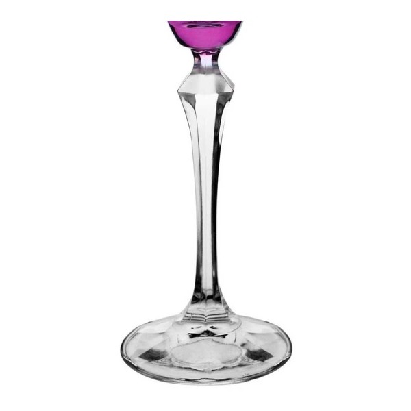 Encontraproduto.com.br - Taça para champanhe em cristal LHermitage Elizabeth 200ml violeta