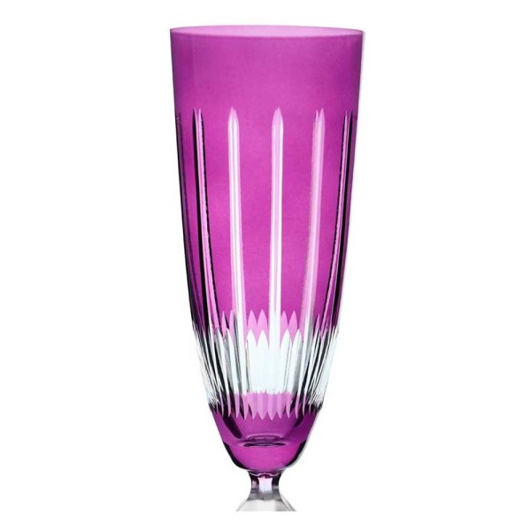 Encontraproduto.com.br - Taça para champanhe em cristal LHermitage Elizabeth 200ml violeta