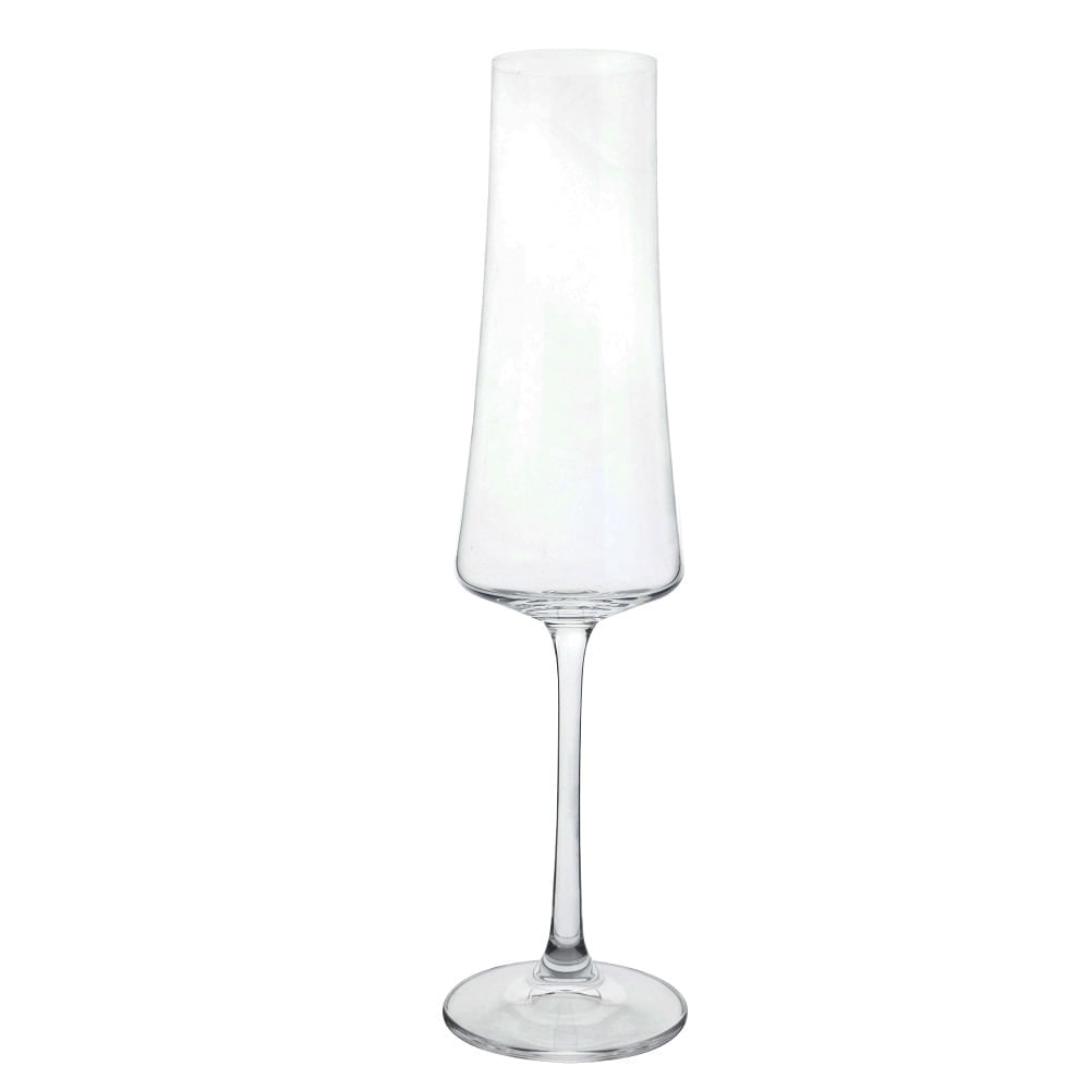 Encontraproduto.com.br - Jogo de 6 Taças Xtra Bohemia para Champanhe em Cristal Ecológico - 210ml